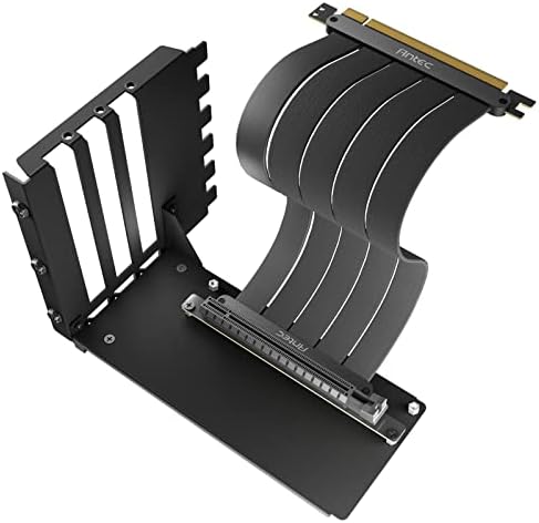 SUPPORT GPU HOLDER VERTICAL ARES ET RISER FLEXIBLE CABLE 200MM PCIE 4.0